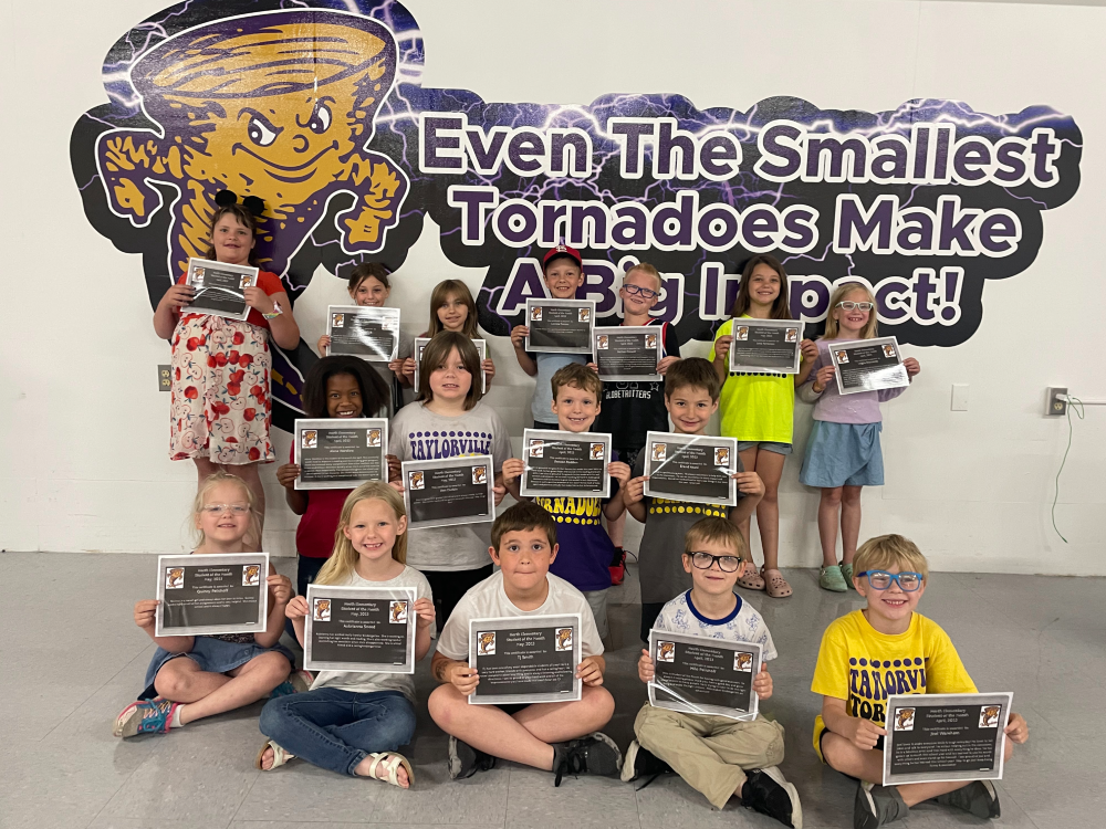 North Elementary School - May Students of the Month
