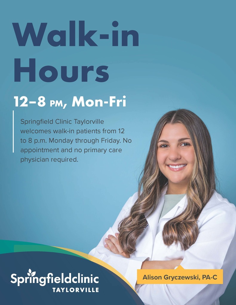 Springfield Clinic walk-in hours