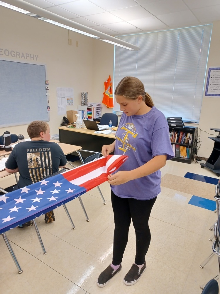 folding flag 